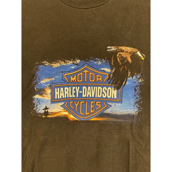 VTG Y2K 2001 Harley Davidson Ride along the Coast T Shirt Men's XL USA Made! - Picture 7 of 9